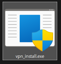 4단계: vpn_installer.exe 실행